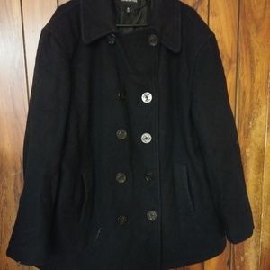 LONDON FOG PEACOAT, STORAGE AUCTION FIND XL